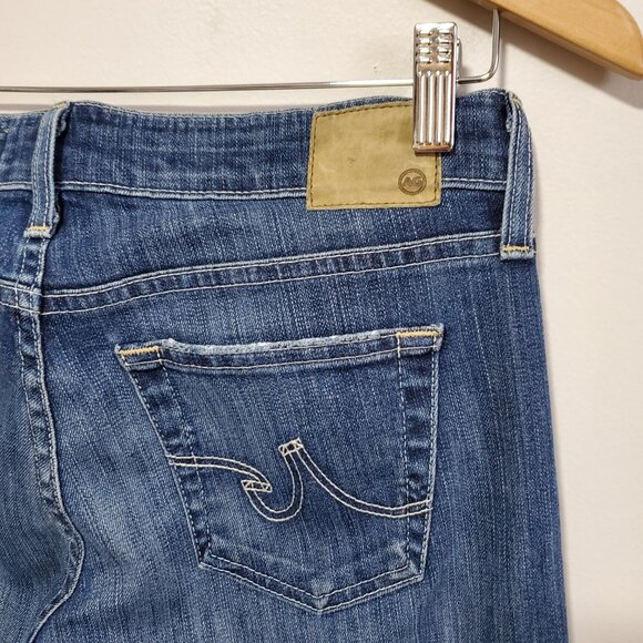 AG ADRIANO GOLDSCHMIED Tomboy Relaxed Straight Leg Jeans Low Rise Women 26 x 33" - Picture 7 of 14